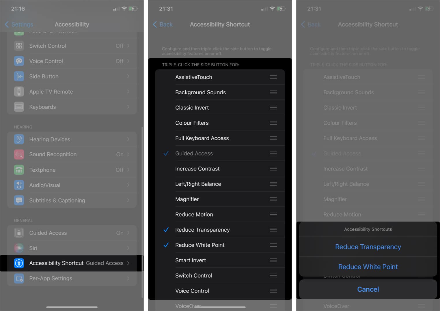 Customize shortcuts on iPhone