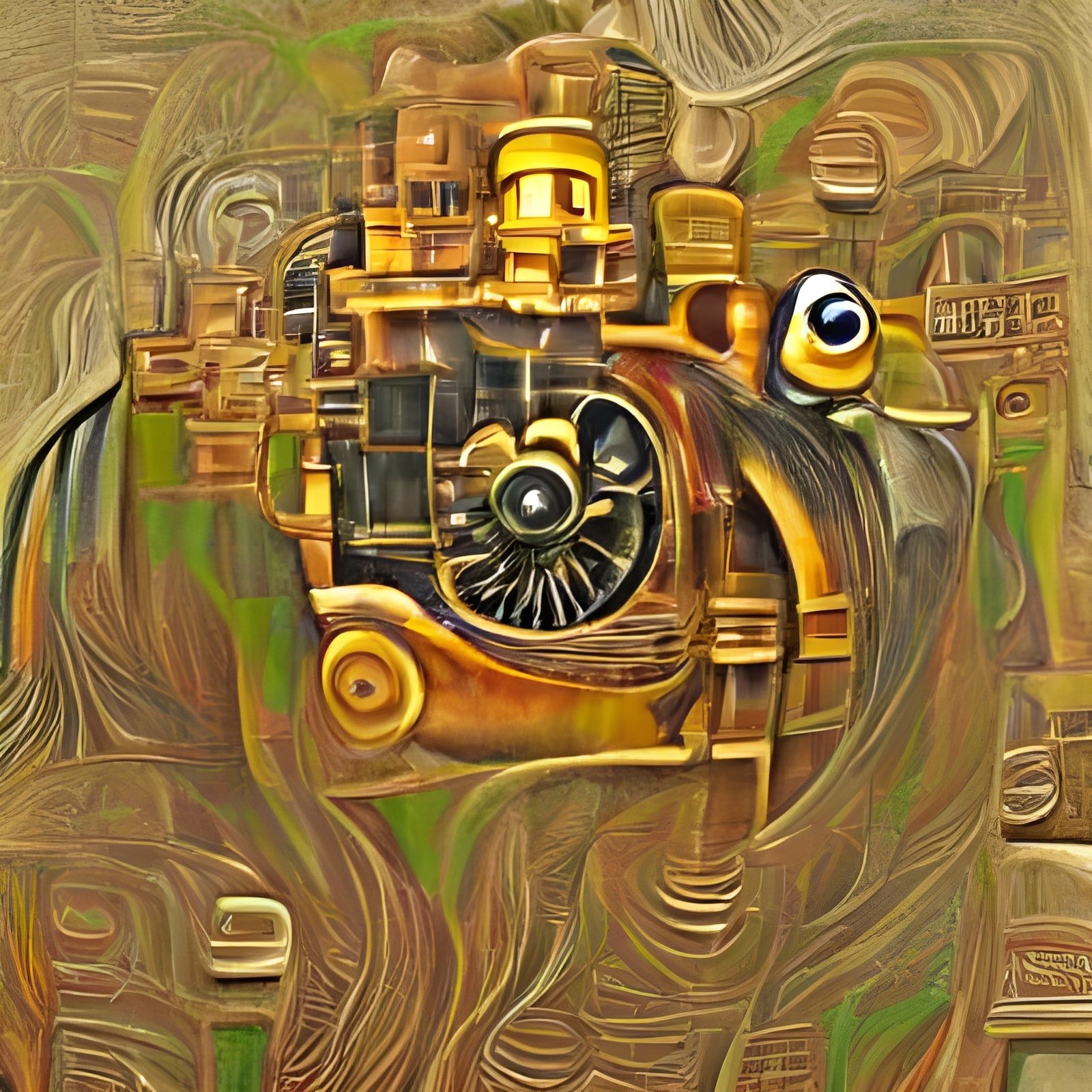 "mona lisa" by NightCafe