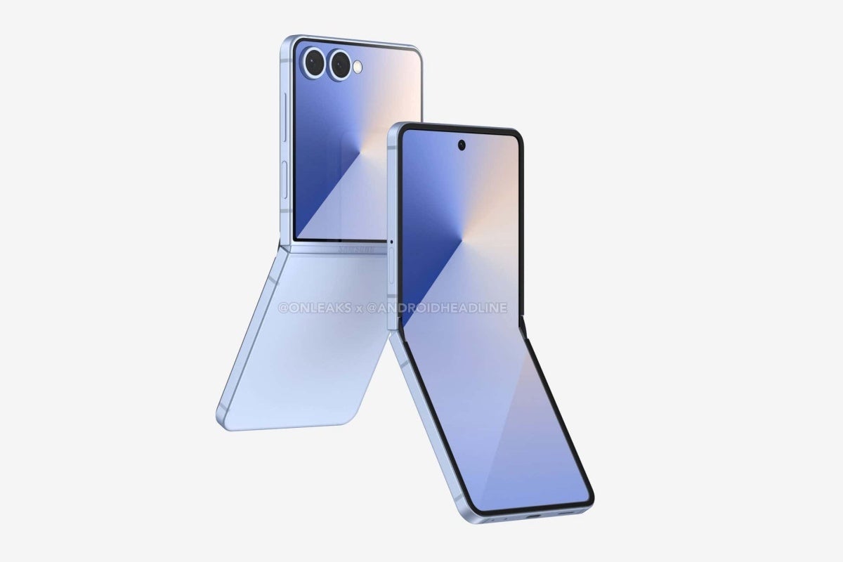 Leaked Samsung Galaxy Z Flip 7 image