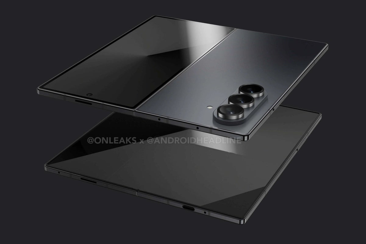 Leaked Samsung Galaxy Z Fold 7 renders